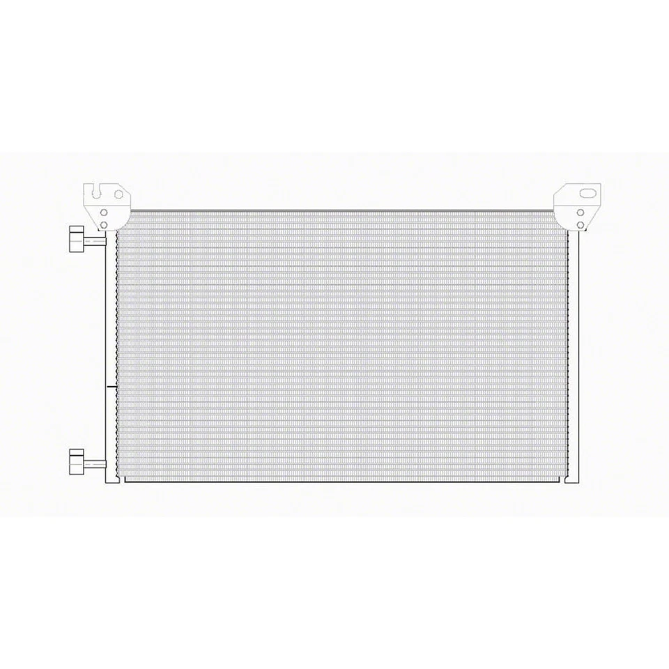 A/C Condenser fits 2002-2013 Chevrolet Avalanche w/o Rear Air 20913751 - Image 1 of 1