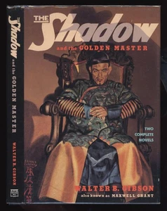 Gibson, Walter: The Shadow and the Golden Master HB/DJ 1st/1st - Picture 1 of 6