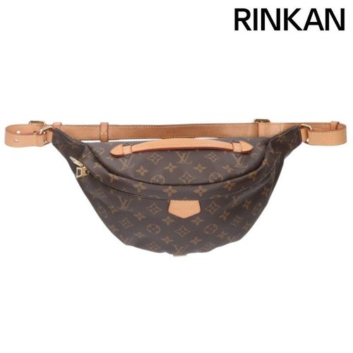 LOUIS VUITTON（LV） Louis Vuitton M43644 Bumbag Monogram Borsa a tracolla in pelle marrone per uomo Giappone
