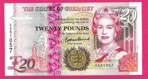 Guernsey 20 Pounds ND 2023 NEW P 58A UNC (TK 18 582) - Picture 1 of 2