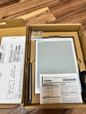 Fujitsu FMV-DPP04 10.3 type Electronic paper Quaderno A5 size E-book reader New - Image 1 of 4