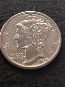 Merkur Groschen 1929 90% vz Erhaltung - Bild 1 von 2