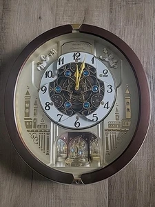 Seiko Swarovski Melody in Motion Wall Clock (QXM491BRH) 18 Melodies  - Picture 1 of 6