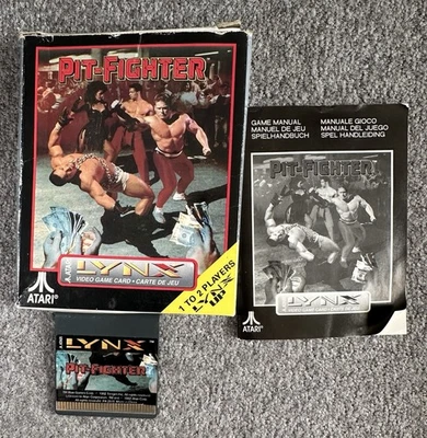 Pit-Fighter (Atari Lynx, 1992) Complete In Box - Image 1 of 4