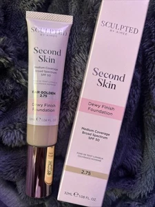 Aimee Sculpted Second Skin Dewy Finish Foundation 2.75 Fair Golden - Picture 1 of 1