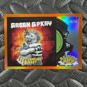 2025 TOPPS GARBAGE PAIL KIDS GREEN DAY AA-6 ALBUM ART ORANGE 18/25 SEMI COLIN - Picture 1 of 2