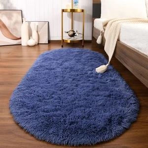 Fluffy Rugs for Bedroom, Shag Cute Area Rug for Girls/Kids and Kids Baby Room... - Picture 1 of 9