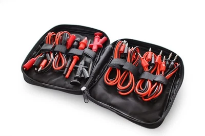 P 8201 – 19-Teiliges Messkabel Set für Labornetzteil und Multimeter – Mit Mes... - Bild 1 von 4