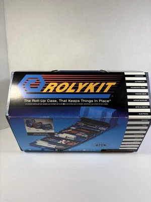 Rolykit Roll-Up Storage Case Blue Deluxe Model S-11 Brand New - Image 1 of 4