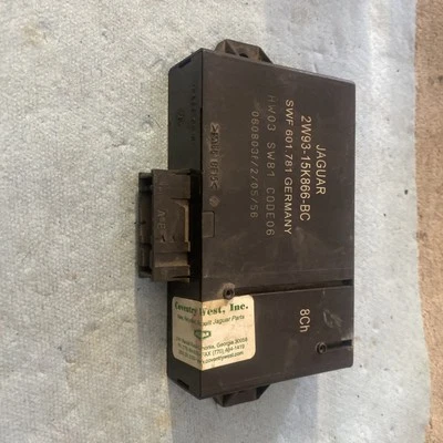 2004 - 07 JAGUAR XJ8 XJR PARK ASSIST 控制模块单元 2W93-15K866-BC 原始设备制造商 — 第 1/3 张图片