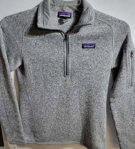 Patagonia Better Sweater Gr. Small grau 1/4 1/2 Zip Pullover Fleecejacke #25617 - Bild 1 von 2
