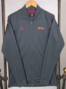 NIKE x JORDAN x LEBRON OAK HILL giacca uomo media full zip grigio colletto Henley - Foto 1 di 14