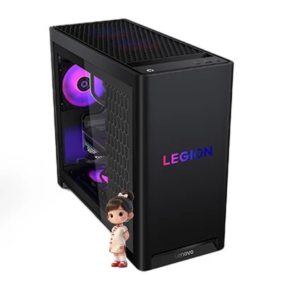 Lenovo Legion Tower 5i Gaming Desktop, NVIDIA RTX 5070 Ti, 240mm Liquid Cooling - Image 1 of 4