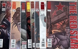 The Red Star #1–7.5 (imagen 2000–2002) volumen completo 1 conjunto Gossett en estado bastante bueno/casi nuevo - Imagen 1 de 1