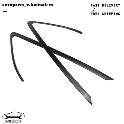 2x Borde de ventana de cuarto lateral derecho e izquierdo trasero para RX330 RX350 RX400h 2004-2008 Foto 1 de 4