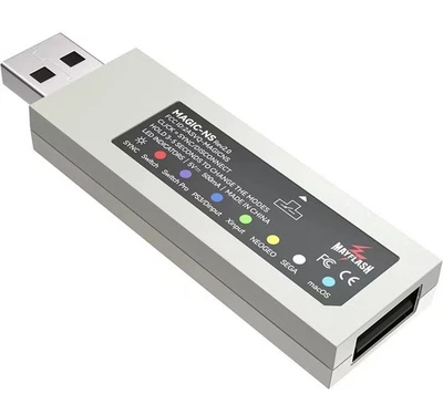 Adaptador Controlador Bluetooth Inalámbrico MAYFLASH Magic NS2 para Switch, PS4 y 3, Xbox Foto 1 de 4