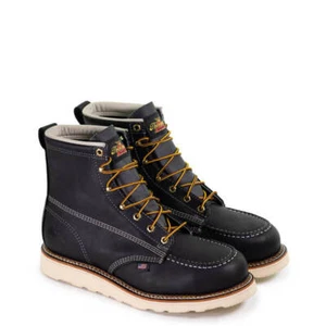 THOROGOOD AMERICAN HERITAGE – 6″ BLACK SAFETY TOE -804-6201 - Picture 1 of 5