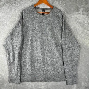 Lululemon Sweatshirt Mens 2XL Gray Engineered Warmth Long Sleeve Crew Neck - Picture 1 of 6
