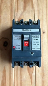 PROTEUS 63A MCB DESCONECTADOR PRINCIPAL 3 POLOS 25KA 415V INTERRUPTOR INDUSTRIAL RCCB - Imagen 1 de 3