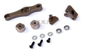 RV LT CNC Metal throttle servo arm kit (17T/15T) Titanium for LOSI 5IVE-T - Picture 1 of 3