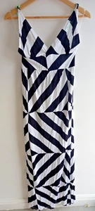 O'Neill Sundress Black & White Stripy Print Green Straps Size M BNWT RRP £60 - Picture 1 of 9