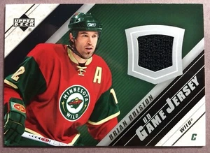 Camiseta deportiva 2005-06 Upper Deck Game #J2-RO Brian Rolston Minnesota Wild - Imagen 1 de 2