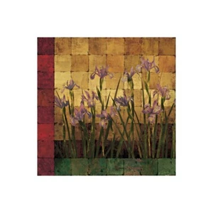 Impresión sobre lienzo sobre papel póster o imagen Wells engranaje Iris Garden - Imagen 1 de 2