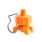 3/4" Adjustable Flat Fan Full Cone Clamp Clip Nozzle Watering Irrigation