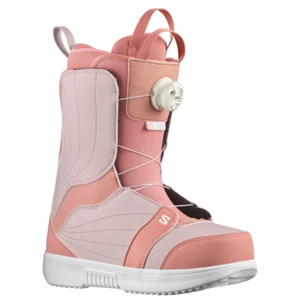 Salomon Pearl Boa Ash Rose Lilac Womens 2024 Snowboard Boots - Bild 1 von 4
