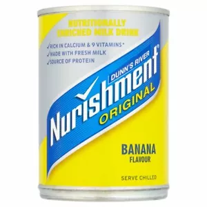 Dunns River Nurishment Banana flavour 12 cans  - Picture 1 of 1
