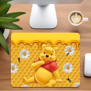 Winnie Puuh Hunny Bees individuelles rutschfestes Neopren Mauspad Home Office - Bild 1 von 1