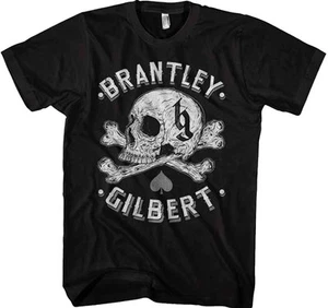 Camiseta Oficial Brantley Gilbert Calavera Adulto - Banda de Música Country Rock Ropa - Imagen 1 de 1