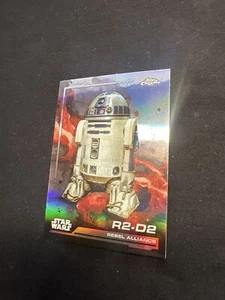 2024 Topps Chrome Star Wars #108 R2-D2 Rainbow Refractor - Picture 1 of 2
