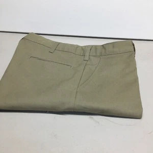 School Apperal shorts 34  husky adjustable waist Tan Unisex Waist 34” Inseam 10” - Picture 1 of 7