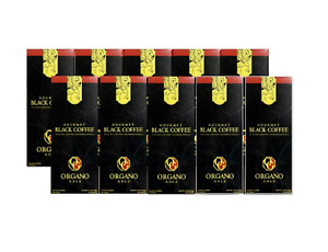 10 Boxes Organo Gold Gourmet Black Coffee with Ganoderma Lucidum Express Shippin