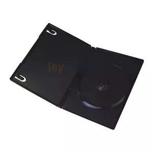 100 Standard 14 mm Einzel CD DVD schwarz Filmhülle Box - Bild 1 von 1
