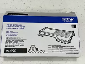 Brother TN-450 TN450 High Yield Toner Cartridge Open Box SEALED - Picture 1 of 3