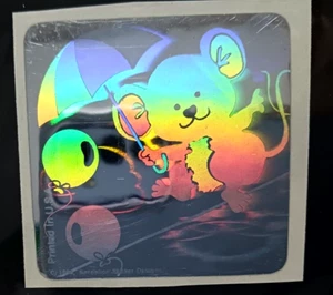 New Year Merry Christmas Festival day Sandylion Bear 3D Stickers Vintage 80s - Picture 1 of 12