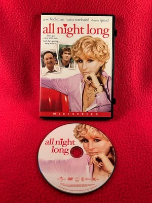 All Night Long DVD Gene Hackman 1981 Barbra Streisand Diane Ladd Region 1 USA - Image 1 of 4