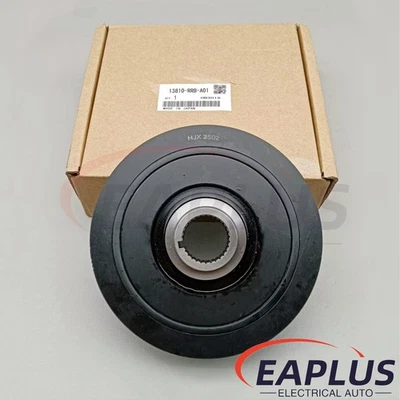 Polea cigüeñal apta para Honda Acura 06-11 Civic 02-06 RSX 13810-RRB-A01 EE. UU. Foto 1 de 4