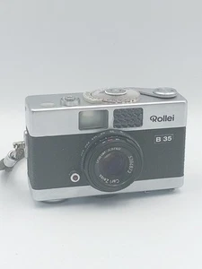 Rollei B 35 fotocamera compatta pellicola 35 mm con obiettivo Carl Zeiss Triotar 40 mm f/3,5 - Foto 1 di 12