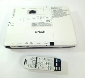 Epson Powerlite 1771W LCD Projector H477A 3691 Lamp Hours - Bild 1 von 11