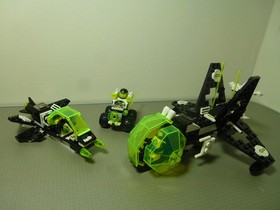 Lego Space Blacktron II 6812 Grid Trekkor, 6832  Super Nova, 6887 Allied Avenger