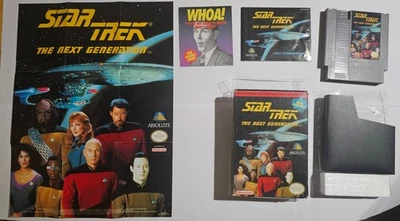Star Trek The Next Generation NES (CIB) includes manual poster and all pictured - Image 1 of 4