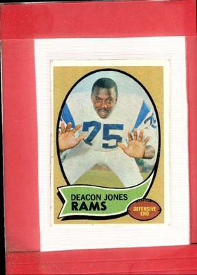 1970 Topps #125 Deacon Jones VG/EX Very Good/Excellent Rams ID:68143 - Image 1 of 2