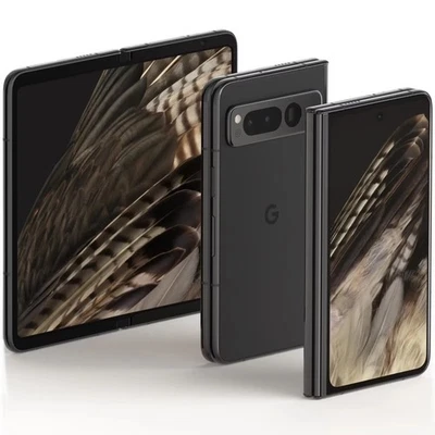 NEW with BOX Google Pixel Fold - 512GB - Black - GLOBAL DUAL GSM & CDMA 5G PHONE