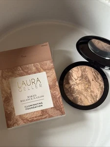 Laura Geller Supersize Balance-n-Glow Baked Foundation Supersize 20g Tan - Picture 1 of 8