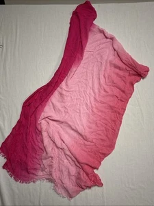 Lilly Pulitzer Schal Halstuch Tuch 87” X 30” Rosa Ombré��EUC - Bild 1 von 3