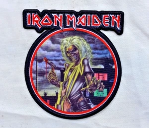 Iron Maiden Killers Patch Licensed Maiden 3.1/2" x 4" Eddie Battle Vest Patch - Picture 1 of 3