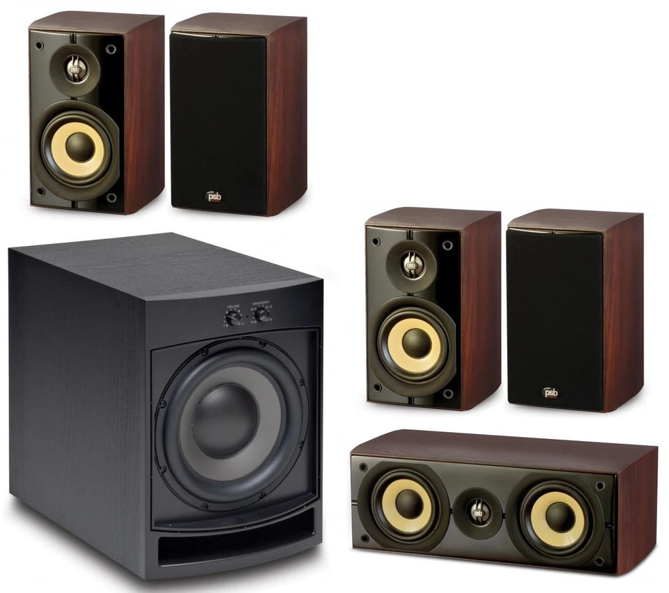 PSB Imagine HT2 Cherry - Sistema di altoparlanti home theater 5.1 canali - Immagine 1 di 1
